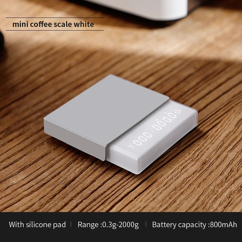 Mini Espresso Coffee Scale – Just Coffee Smart Digital with Timer