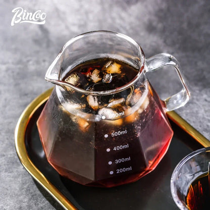 Hand Brew Coffee Maker Set – Just Coffee Sharing Pot & Long Spout Filter Cup
