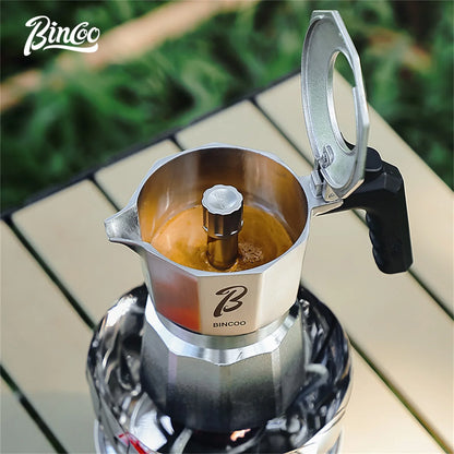 Stainless Steel Moka Pot – Just Coffee Barista Pro Edition