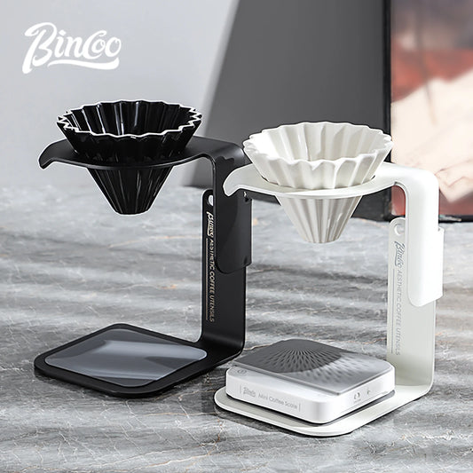 Stainless Steel Coffee Drip Holder – Just Coffee Portable Brew Stand