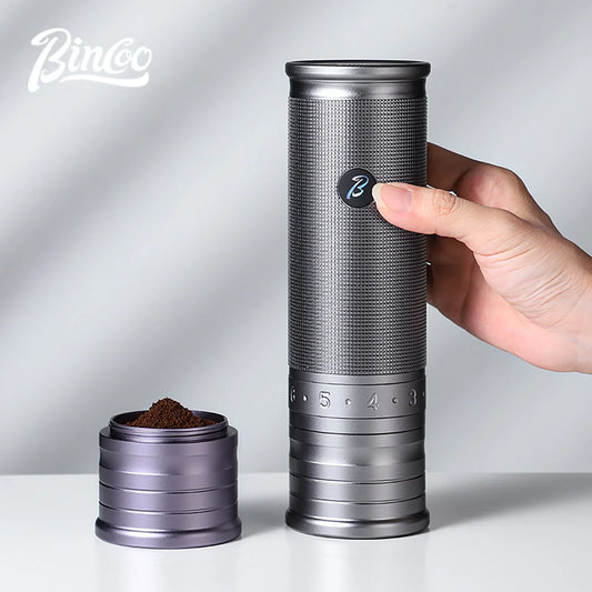 Electric Coffee Bean Grinder – Just Coffee All-Metal Portable Mini Mill