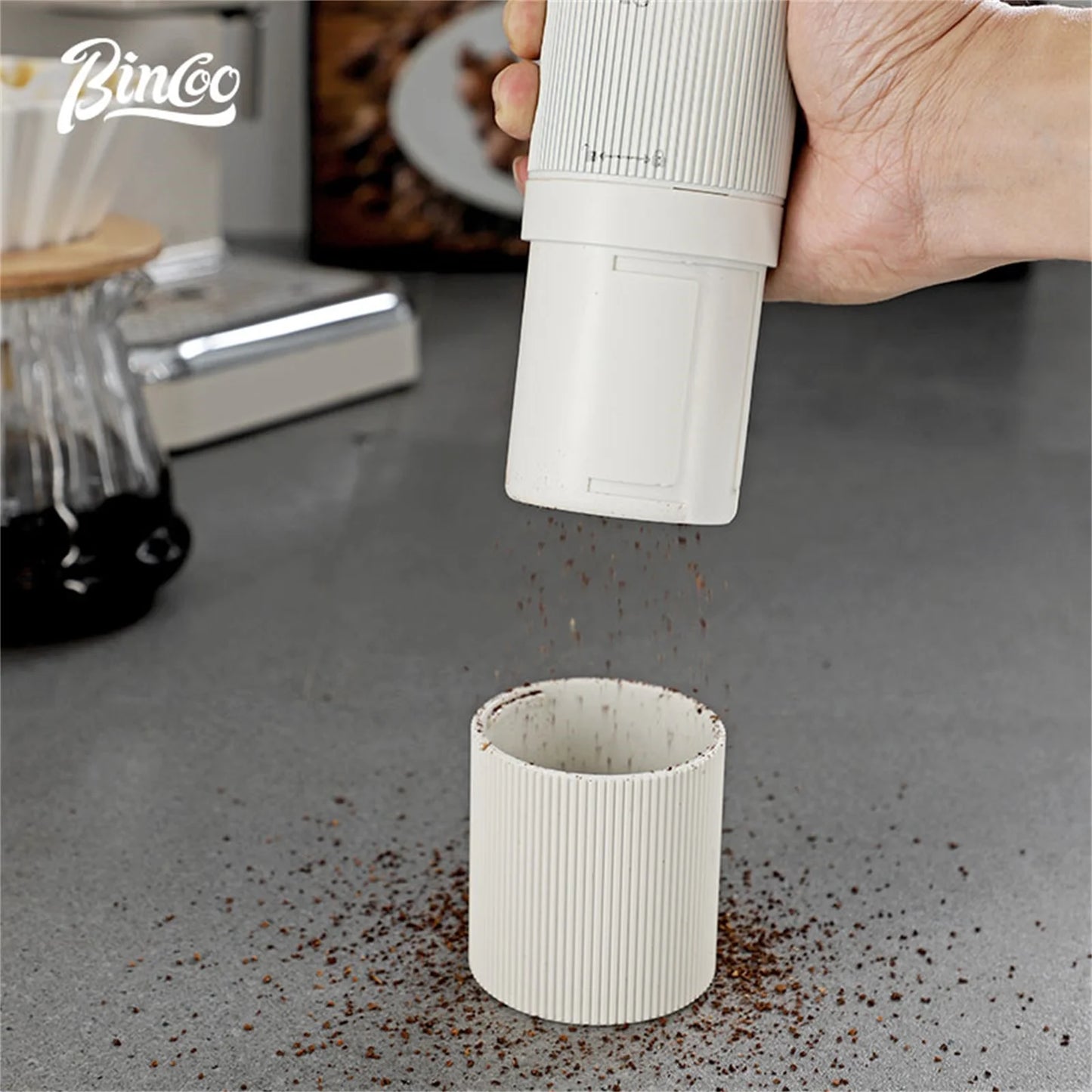 Portable Electric Coffee Grinder – Just Coffee Rechargeable Mini Mill