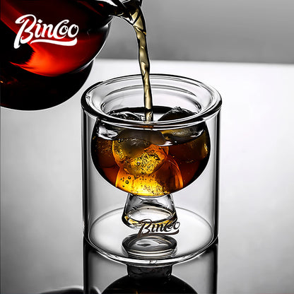 Double Layer Glass Coffee Cup – Just Coffee Heat-Resistant Edition