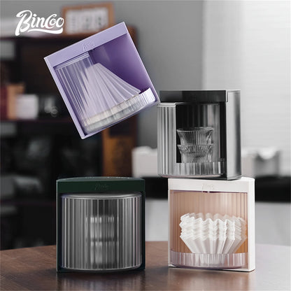 Coffee Filter Paper Storage Box – Just Coffee Dust-Proof Holder (150pcs)