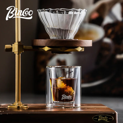 Double Wall Glass Coffee Mug 120ml – Just Coffee Espresso Edition