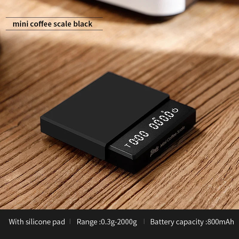 Mini Espresso Coffee Scale – Just Coffee Smart Digital with Timer