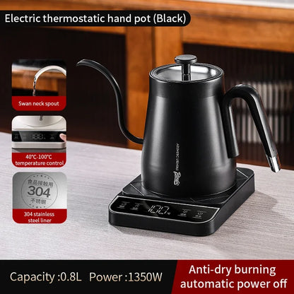 Electric Gooseneck Coffee Kettle – Just Coffee Smart Control Edition
