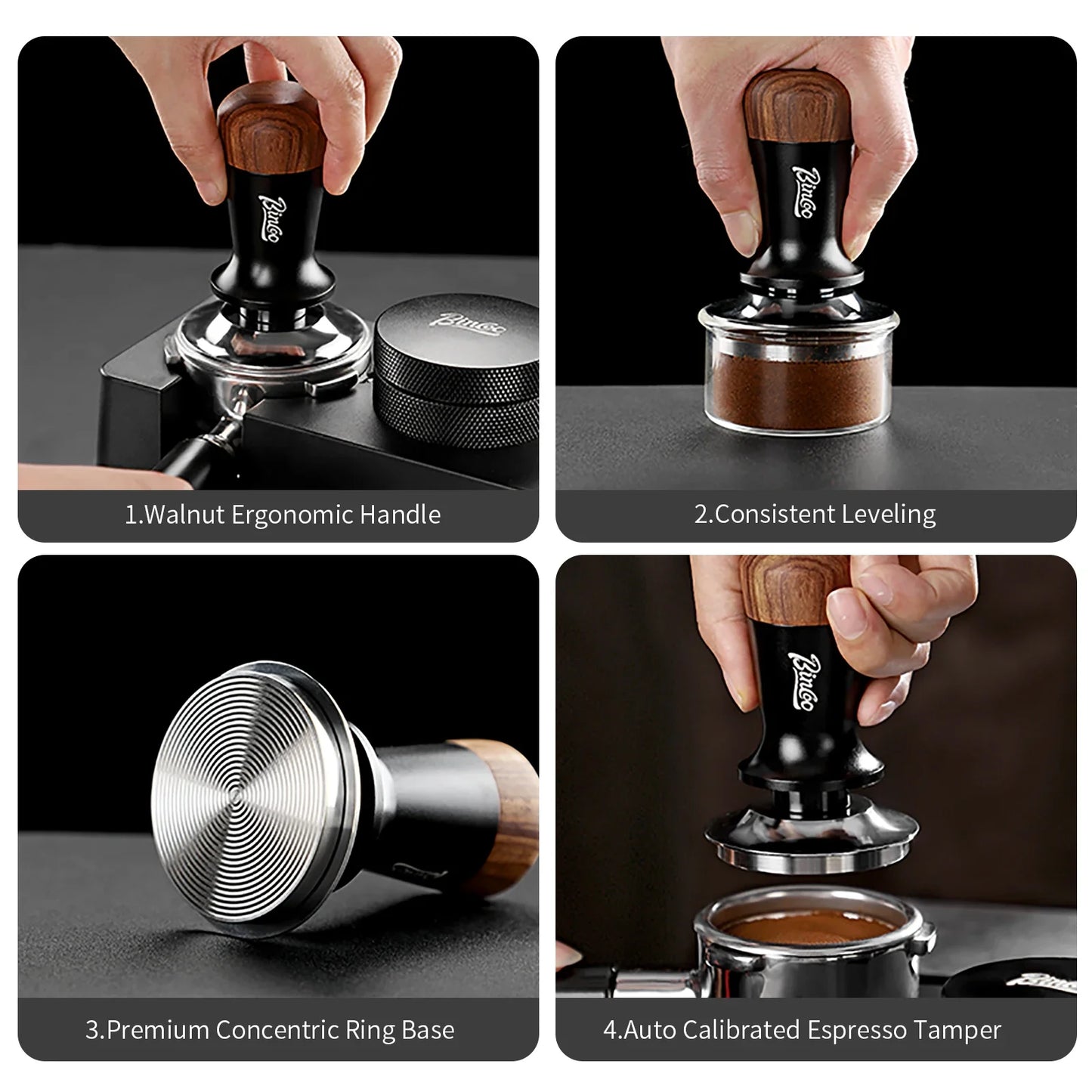 Constant Force Coffee Tamper 51/58mm – Just Coffee Italian Balance Edition