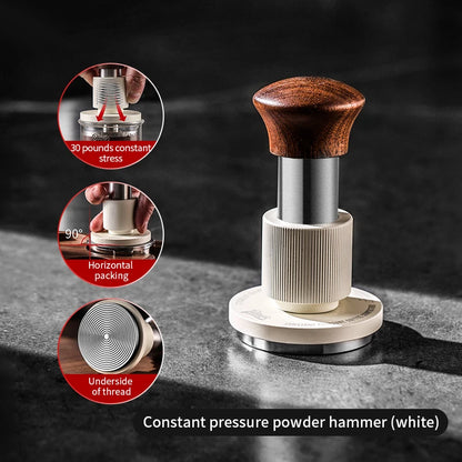 Coffee Tamper 30lb 51/58mm – Just Coffee Constant Pressure Leveler