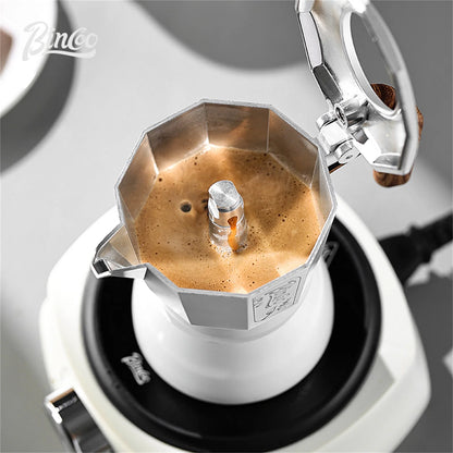 Double Valve Moka Pot – Just Coffee Espresso Extraction Set 220V