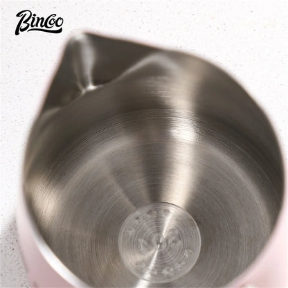 Stainless Steel Latte Art Cup – Just Coffee Temp Display Edition