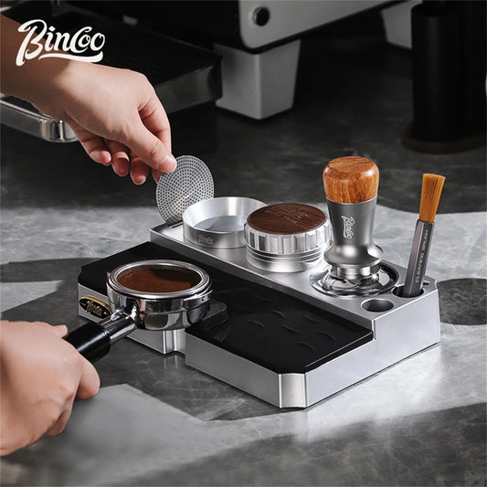 Coffee Tamper Station Stand 51–58mm – Just Coffee Barista Base