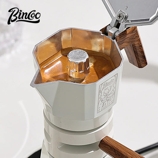 Dual Valve Moka Pot – Just Coffee Thermostatic Espresso Maker