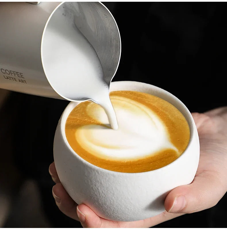 Milk Frothing Pitcher 420ml – Just Coffee Barista Tool