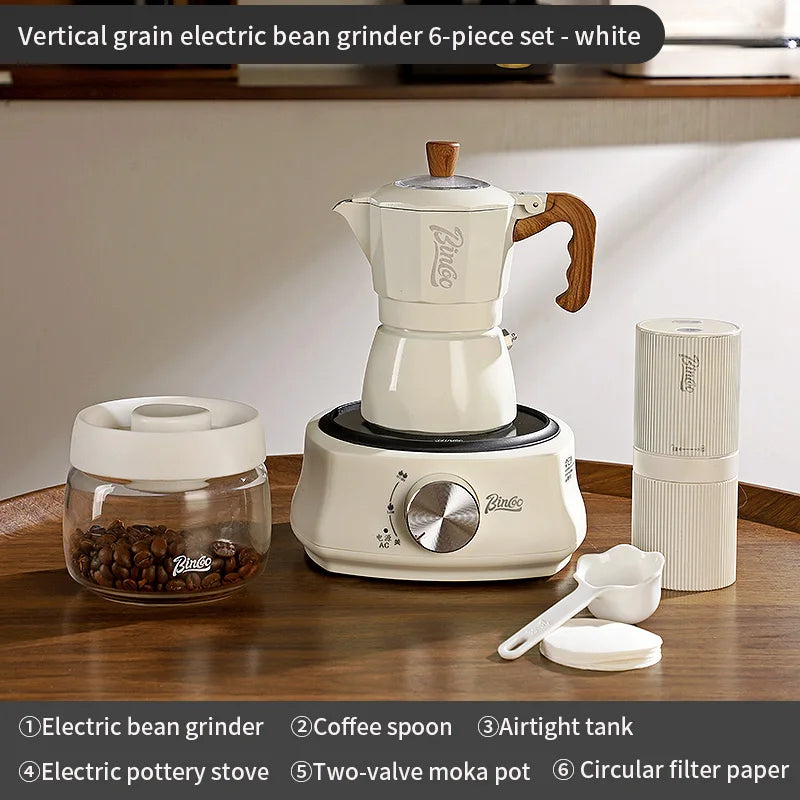 Portable Electric Coffee Grinder – Just Coffee Rechargeable Mini Mill