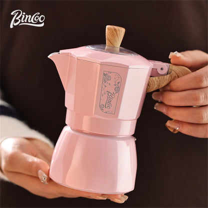 Double Valve Moka Pot – Just Coffee Italian Espresso Kettle 220V