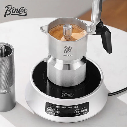 GT Pro Moka Pot – Just Coffee 316 Stainless Steel 3-Valve Espresso Maker