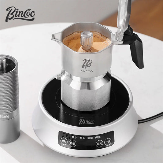 GT Pro Moka Pot – Just Coffee 316 Stainless Steel 3-Valve Espresso Maker
