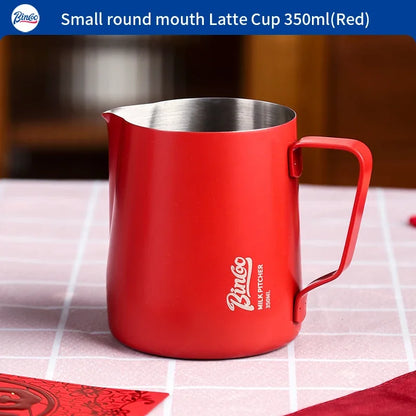 Milk Frothing Pitcher 350/600ml – Just Coffee Stainless Steel Jug