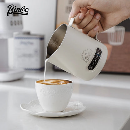 Milk Frothing Pitcher 400/600ml – Just Coffee Temp Display Edition