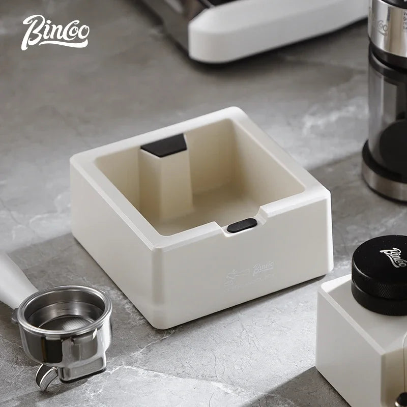 Square Coffee Knock Box – Just Coffee Barista Waste Drum