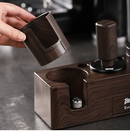 9-Piece Coffee Tamping Station Set 51–58mm – Just Coffee Barista Kit
