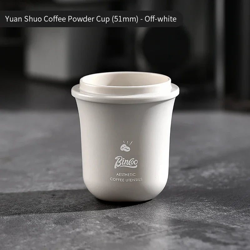 Coffee Powder Catcher Cup – Just Coffee Transparent Aroma Edition