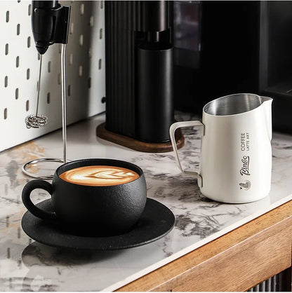 Milk Frothing Pitcher 420ml – Just Coffee Barista Tool