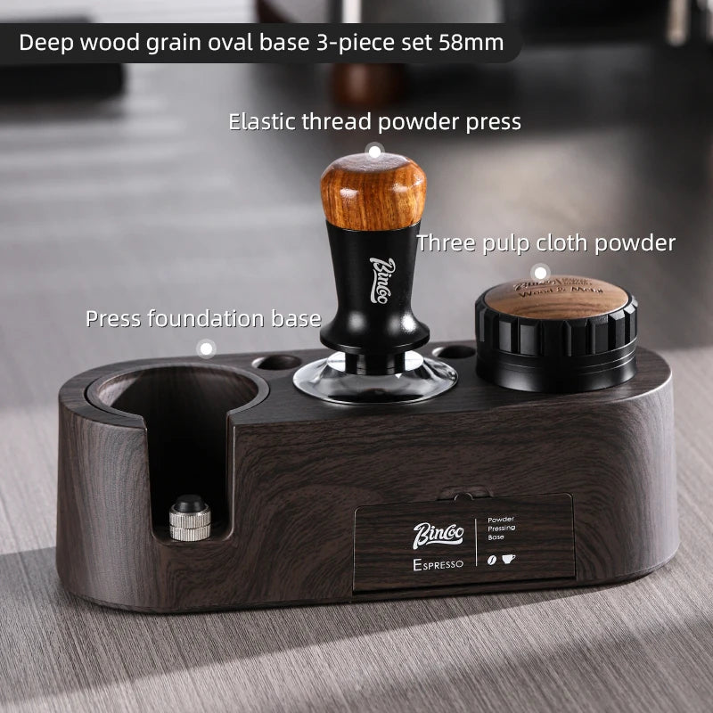 Coffee Distributor & Tamper Set 51/58mm – Just Coffee Barista Station Kit