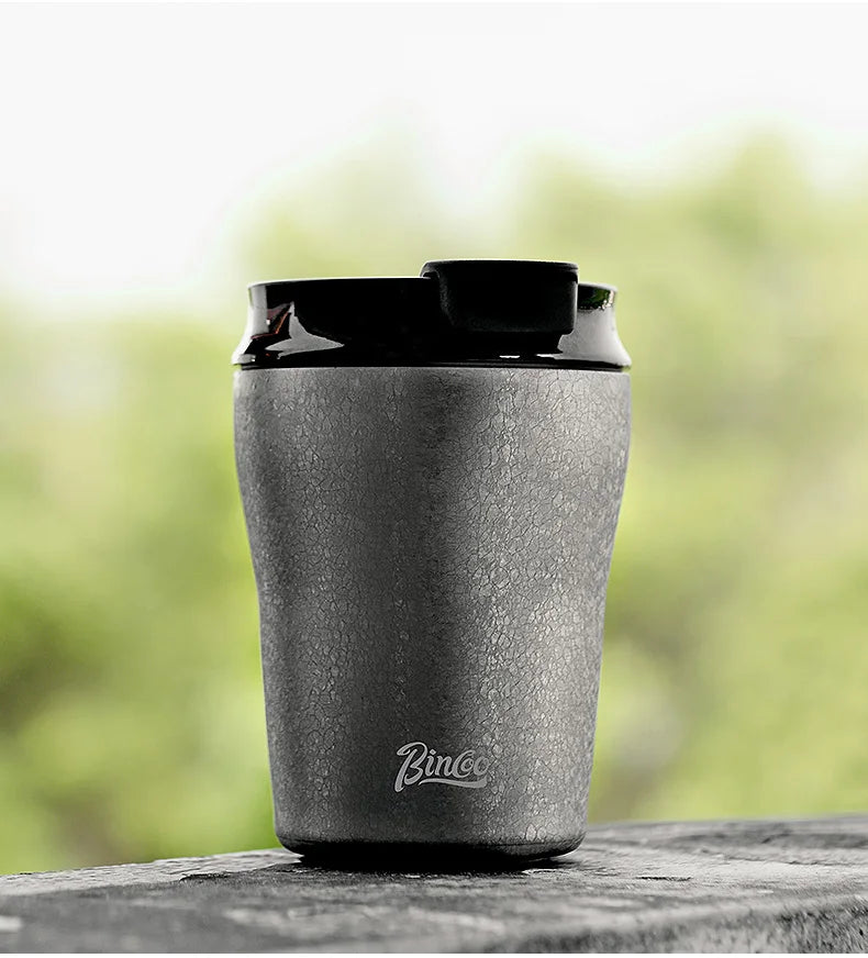 280ml Mini Thermos Coffee Mug – Just Coffee Vacuum Insulated Edition
