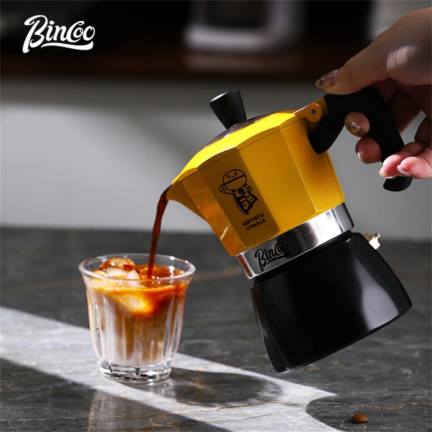 Double Valve Moka Pot – Just Coffee Italian Espresso Mocha Maker