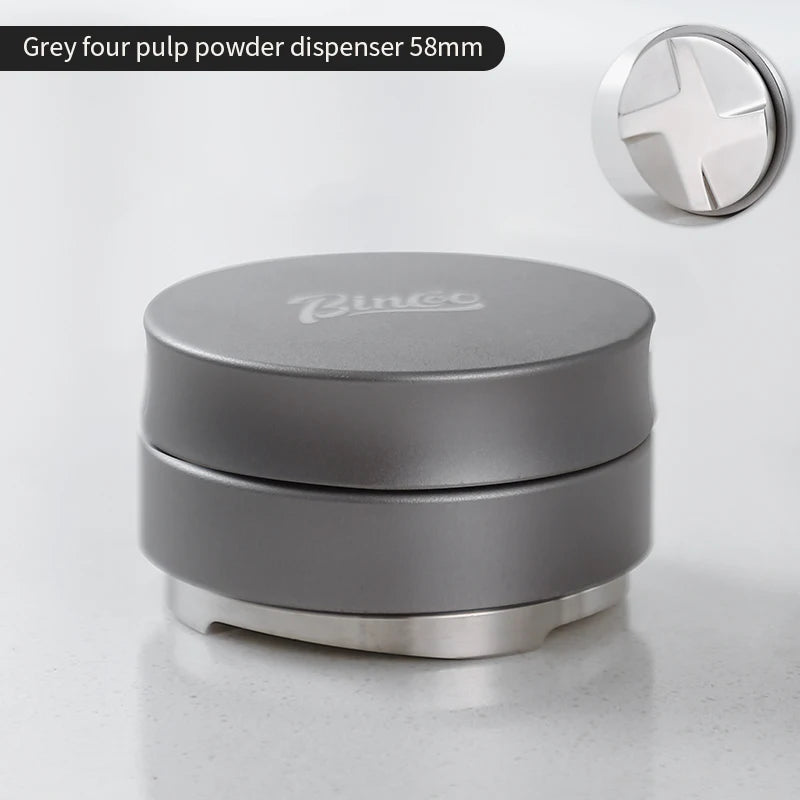 Coffee Tamper & Distributor 51/58mm – Just Coffee Calibrated Spring Leveler
