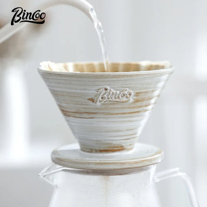 Ceramic Coffee Drip Filter Cup Set – Just Coffee Hand Brew Edition