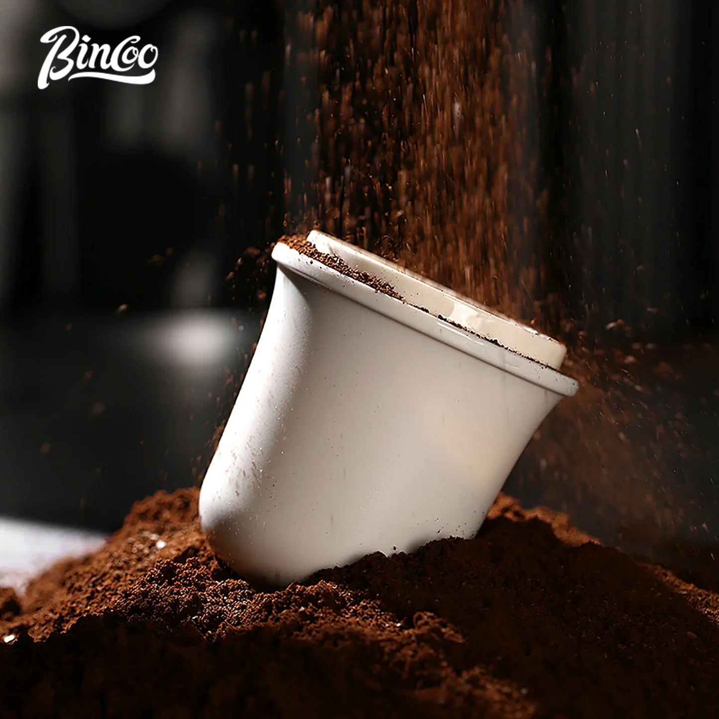 Coffee Powder Catcher Cup – Just Coffee Transparent Aroma Edition