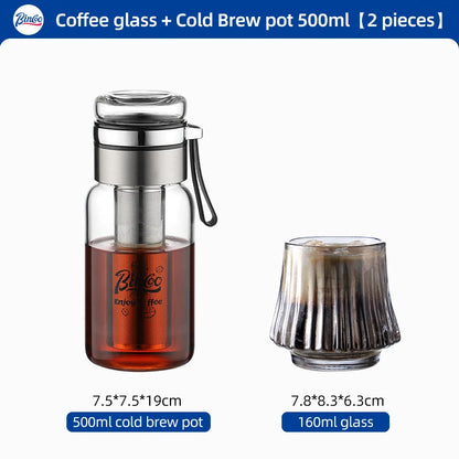 160ml Heat-Resistant Glass Coffee Cup – Just Coffee Creative Edition
