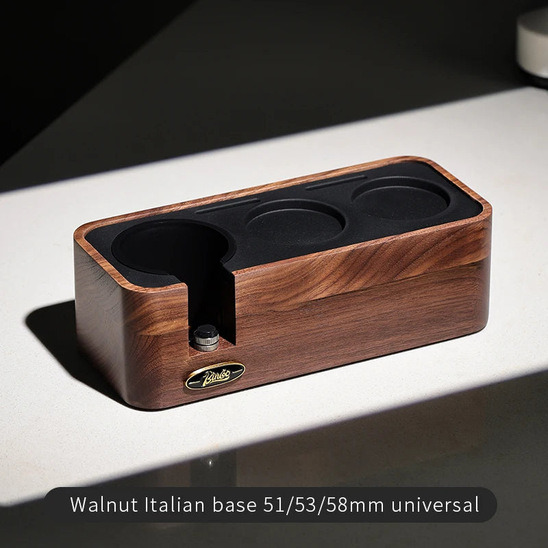 Wood Coffee Tamper Station 51–58mm – Just Coffee Barista Rack