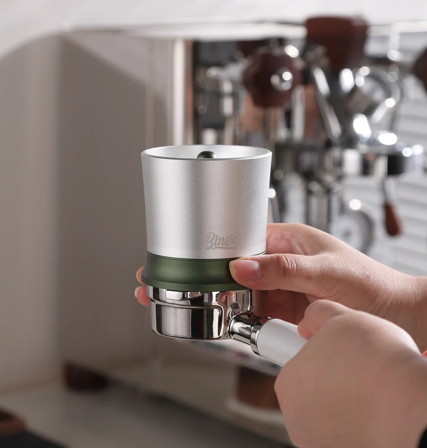 58mm Espresso Dosing Cup – Just Coffee Barista Shaker