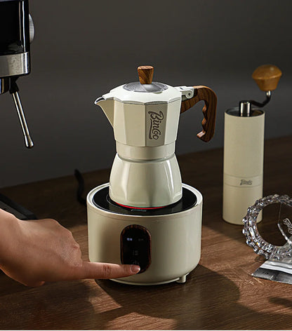Electric Ceramic Stove 800W – Just Coffee Mini Heating Base for Moka Pot