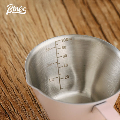 Stainless Steel Espresso Measuring Cup – Just Coffee Ounce Scale Edition