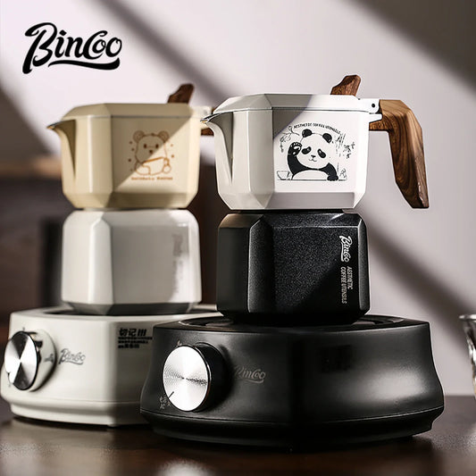 Double Valve Moka Pot Set – Just Coffee Italian Espresso & Mocha Maker