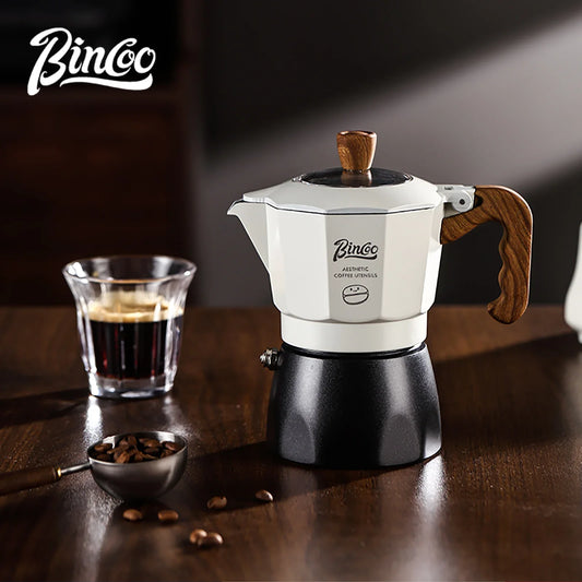 Moka Pot & Heater Kit – Just Coffee Dual Valve Portable Espresso Maker
