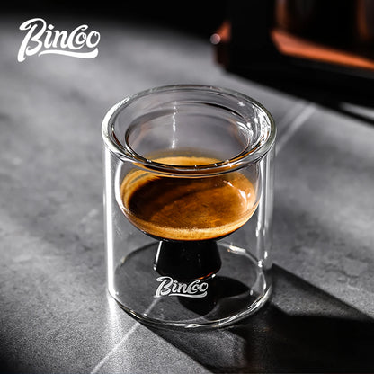 Double Layer Glass Coffee Cup – Just Coffee Heat-Resistant Edition