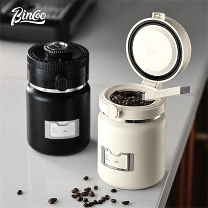 Coffee Bean Vacuum Canister 1000ml – Just Coffee Stainless Steel Airtight Jar