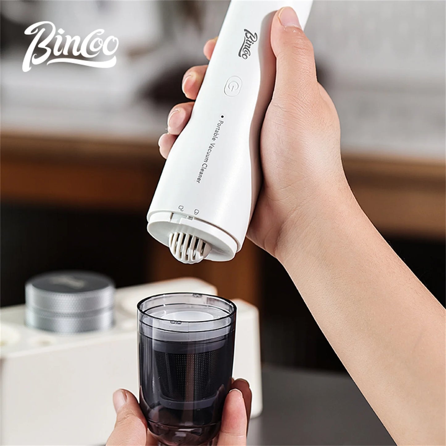 Mini Coffee Vacuum Cleaner – Just Coffee Barista Desk Cleaner