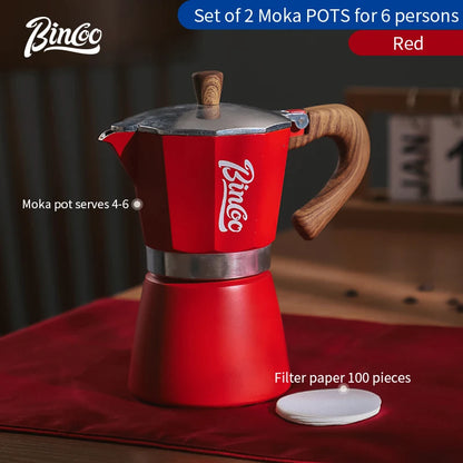Single Valve Moka Pot – Just Coffee Italian Espresso Maker