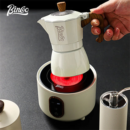 Electric Ceramic Stove 800W – Just Coffee Mini Heating Base for Moka Pot