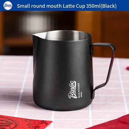 Milk Frothing Pitcher 350/600ml – Just Coffee Stainless Steel Jug
