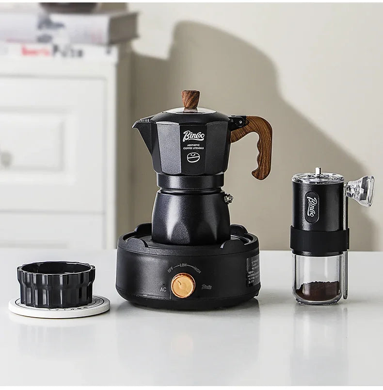 Double Valve Moka Pot Set – Just Coffee Barista Edition