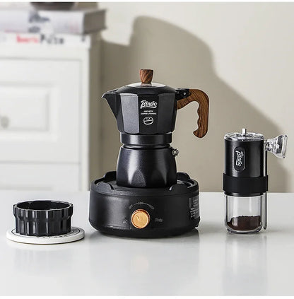 Double Valve Moka Pot Set – Just Coffee Barista Edition