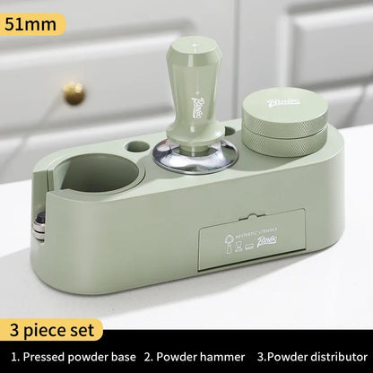 Coffee Tamping & Distributor Set – Just Coffee Complete Barista Station